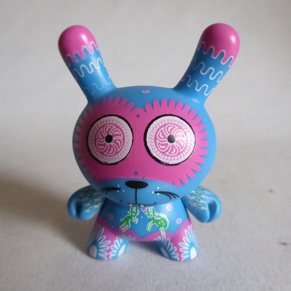2007 3” KIDROBOT AZTECA DUNNY PEYOTE DESIGNER ART URBAN VINYL FIGURE - Picture 4 of 16